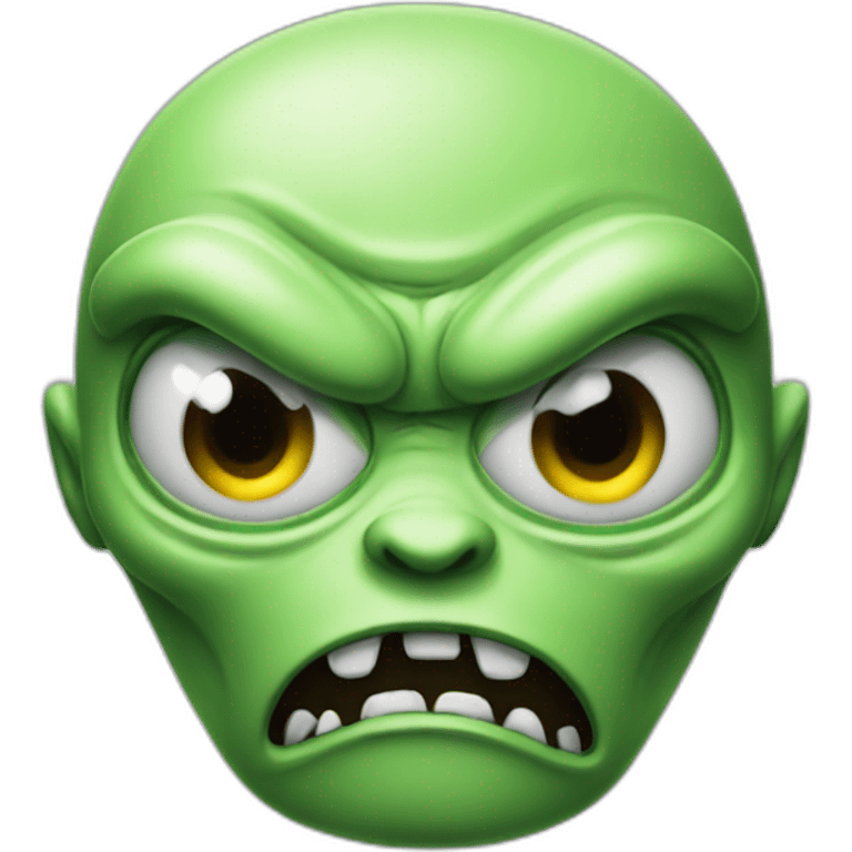 angry alien emoji