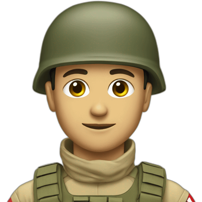 Iraq army soldier emoji