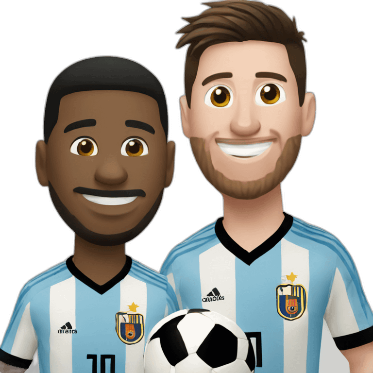 Messi qui la célébration de ronaldo emoji