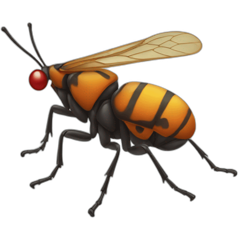 goofy looking bug] emoji