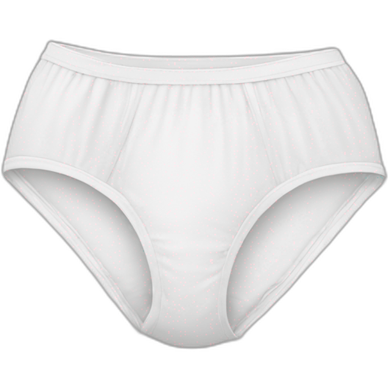 Underwear white emoji