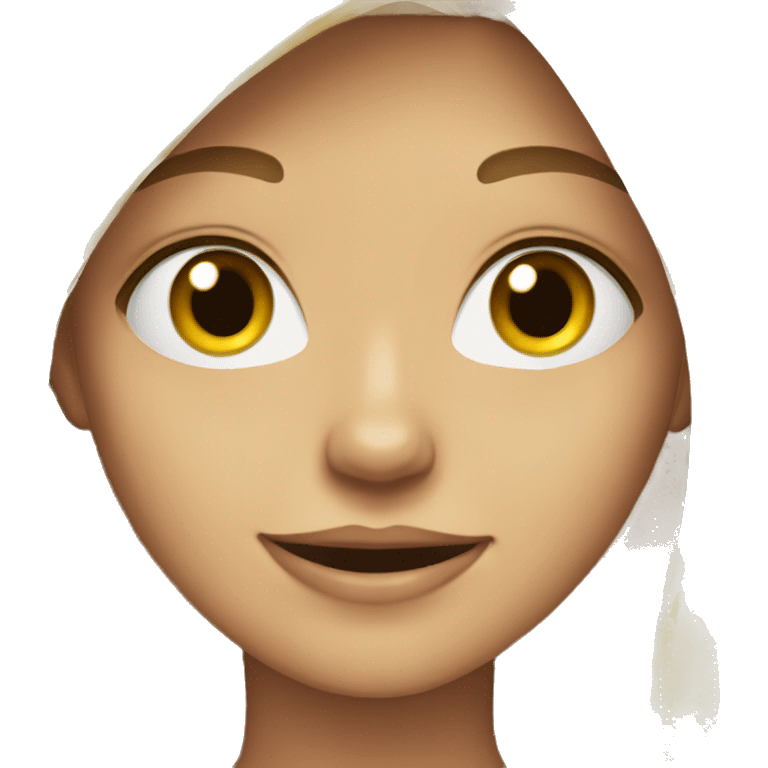 very surprising blond girl emoji