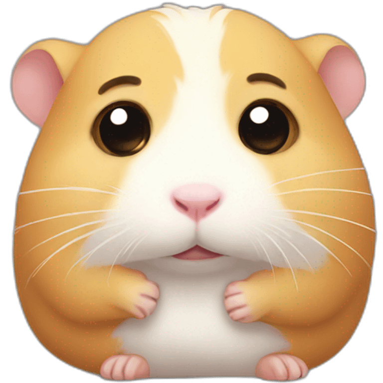 sad hamster emoji