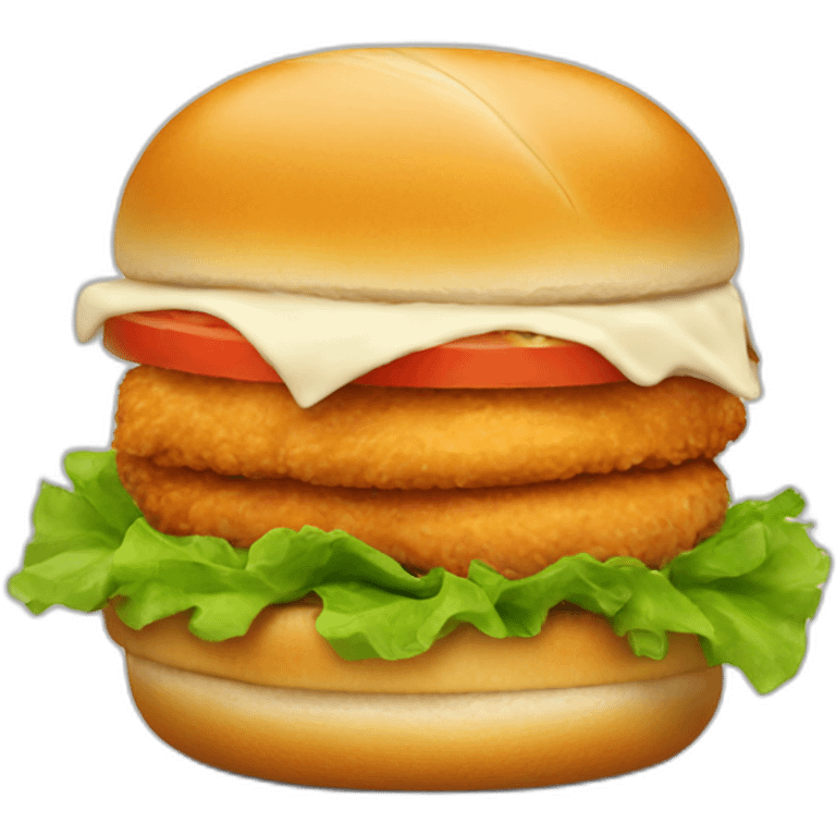 crispy chicken sandwich emoji