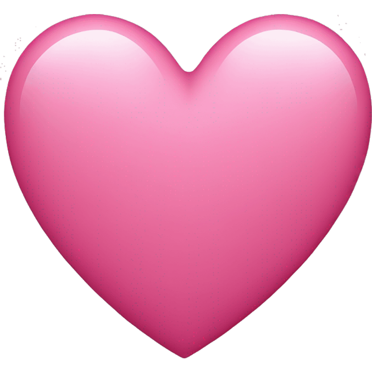 Pink heart emoji