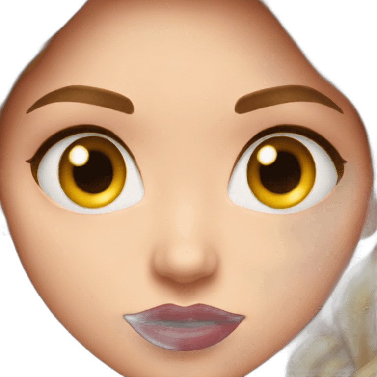 Marvel Scarlett Witch head emoji