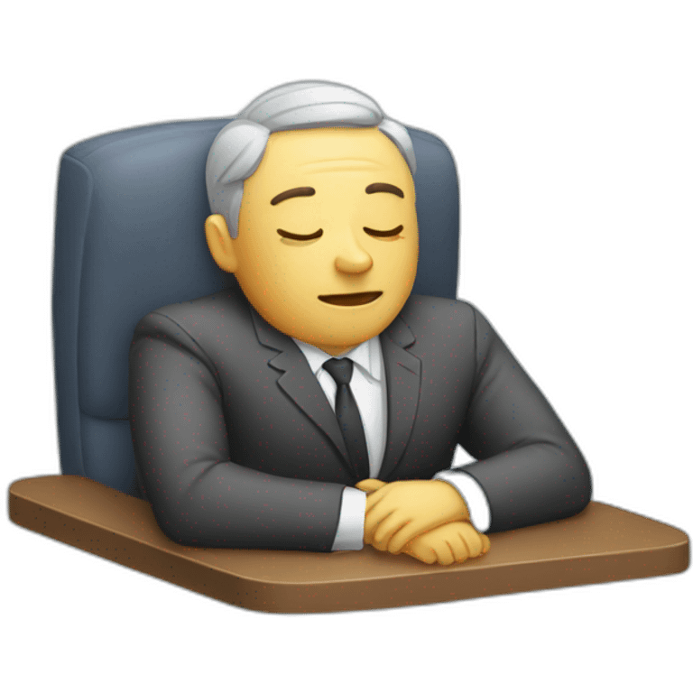 Sleeping BUSINESS Consultant emoji