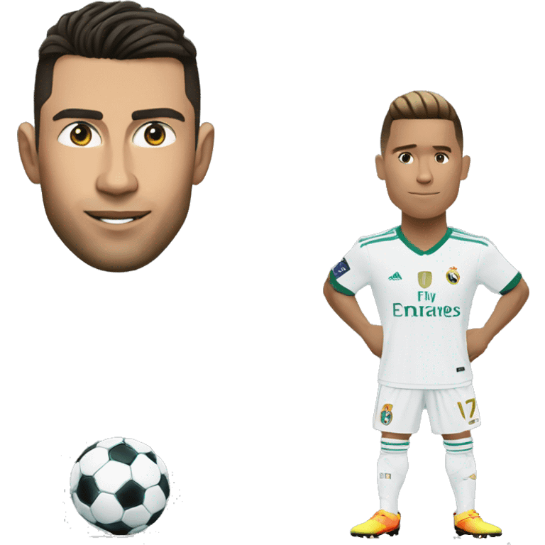 r9 vs cr7 emoji