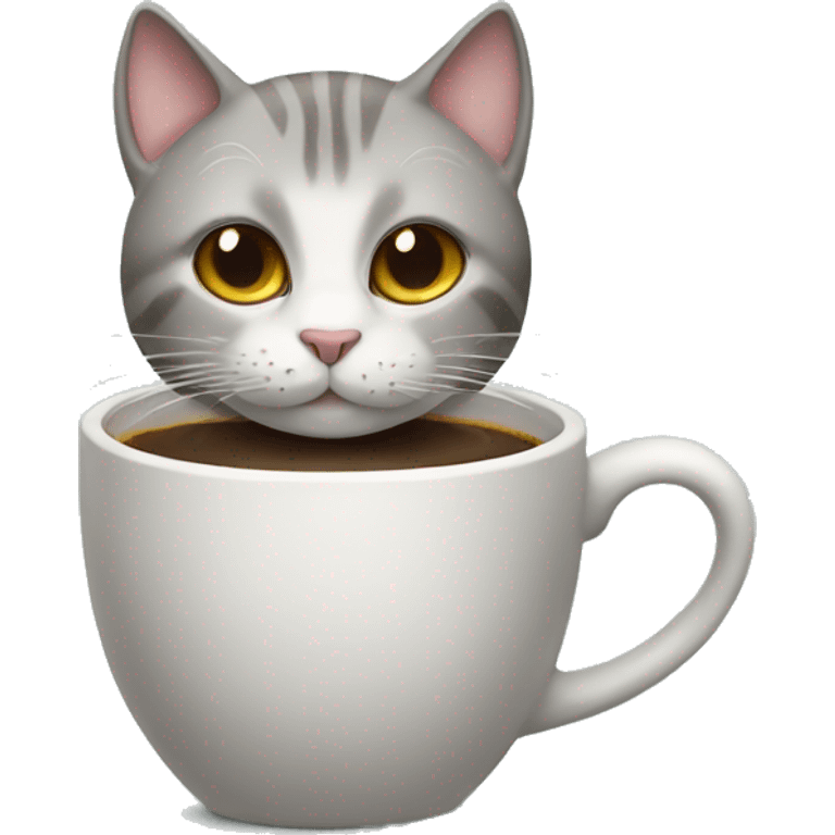 Cat with Coffee  emoji