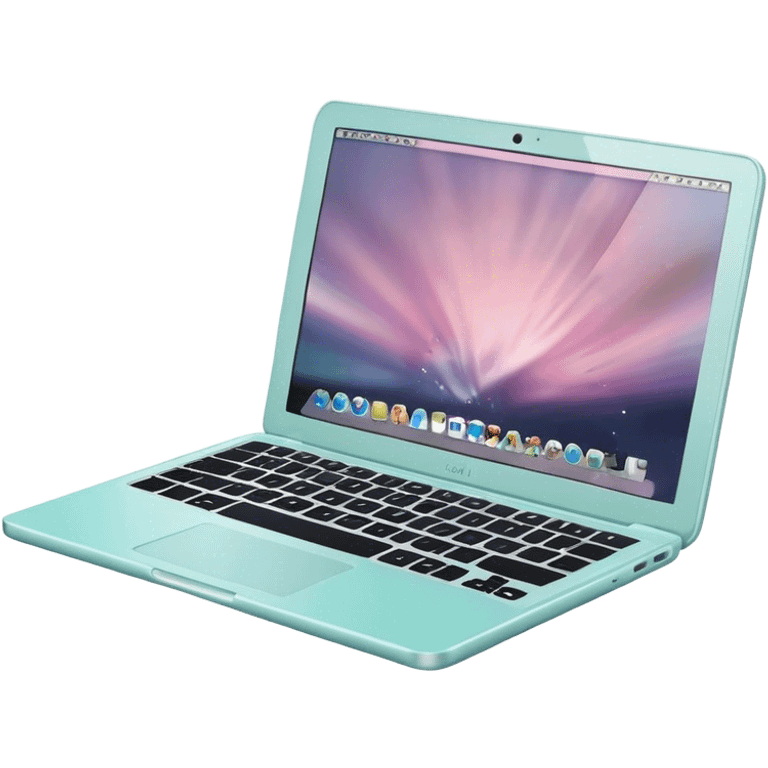 pastel laptop emoji