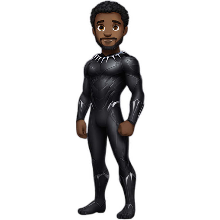 disney black panther full body emoji