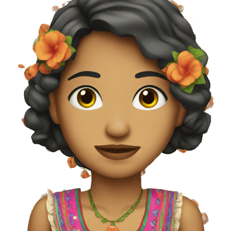 Mexican girl emoji