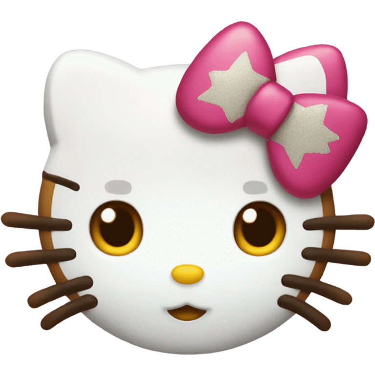 Hello kitty galleta navidad  emoji