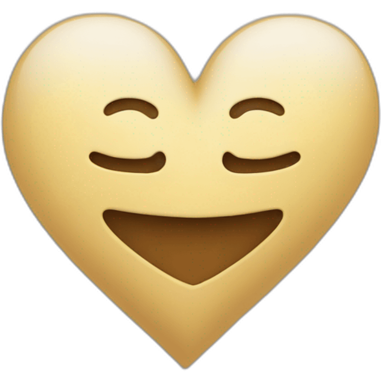 Un coeur avec la lettre À dedans emoji