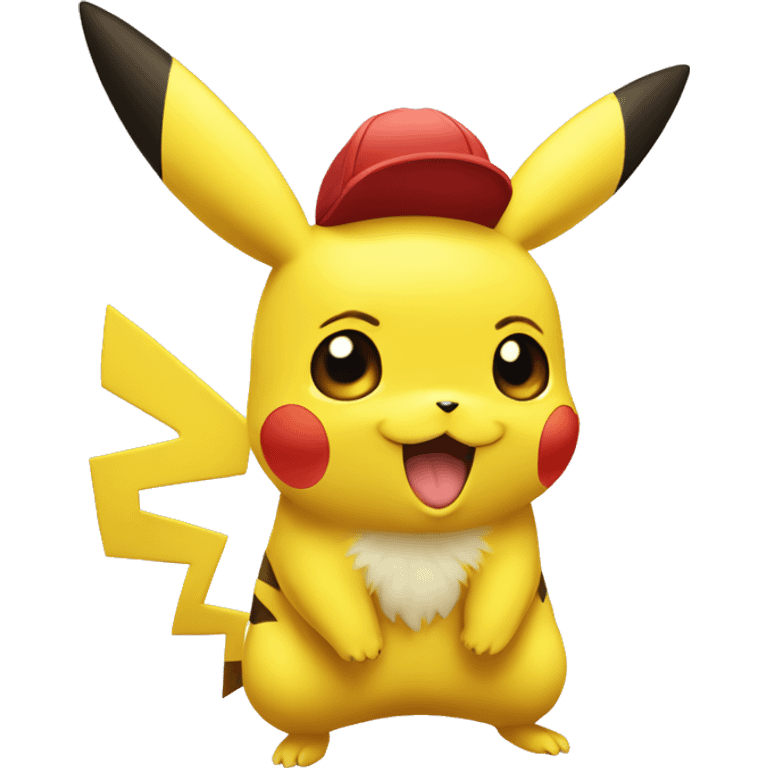 Pikachu qui a une belle voix  emoji