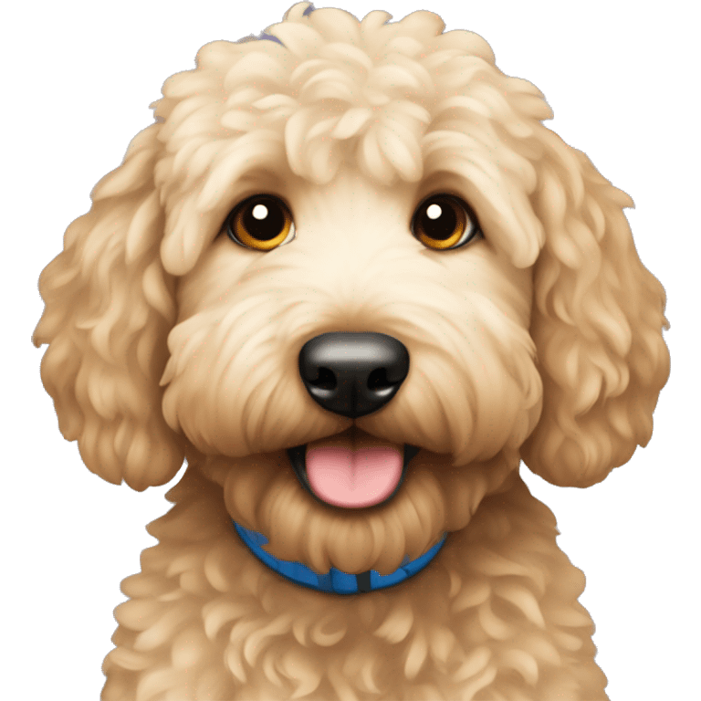 Goldendoodle  emoji