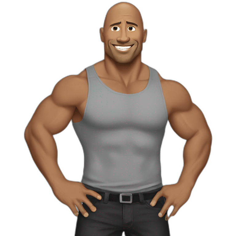 The rock emoji