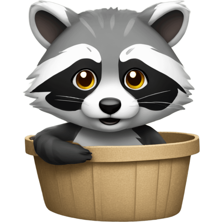 Trash panda  emoji