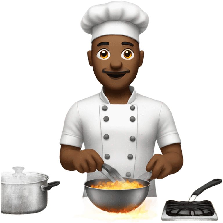 Dude cooking emoji