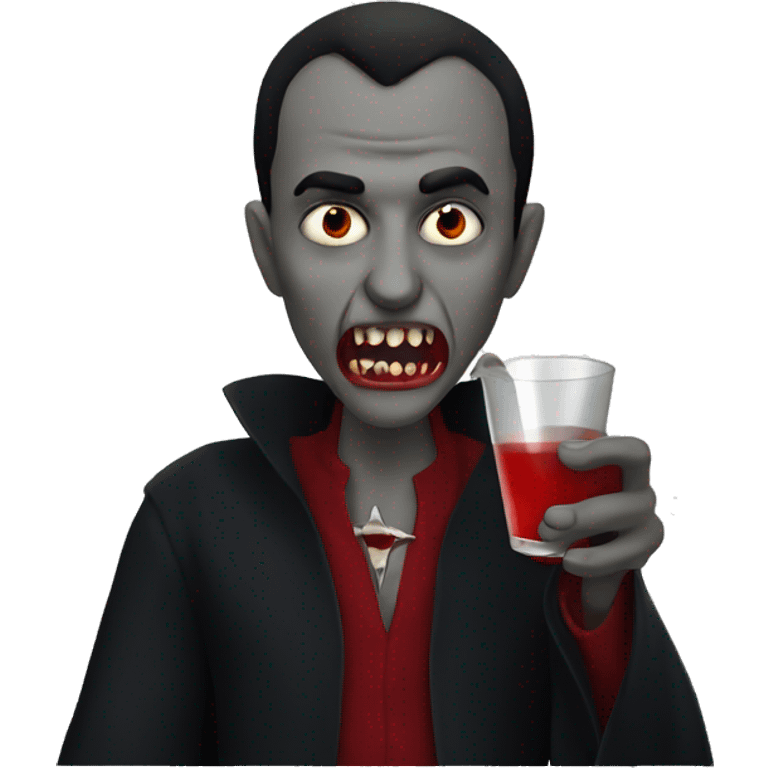 vampire drinking emoji