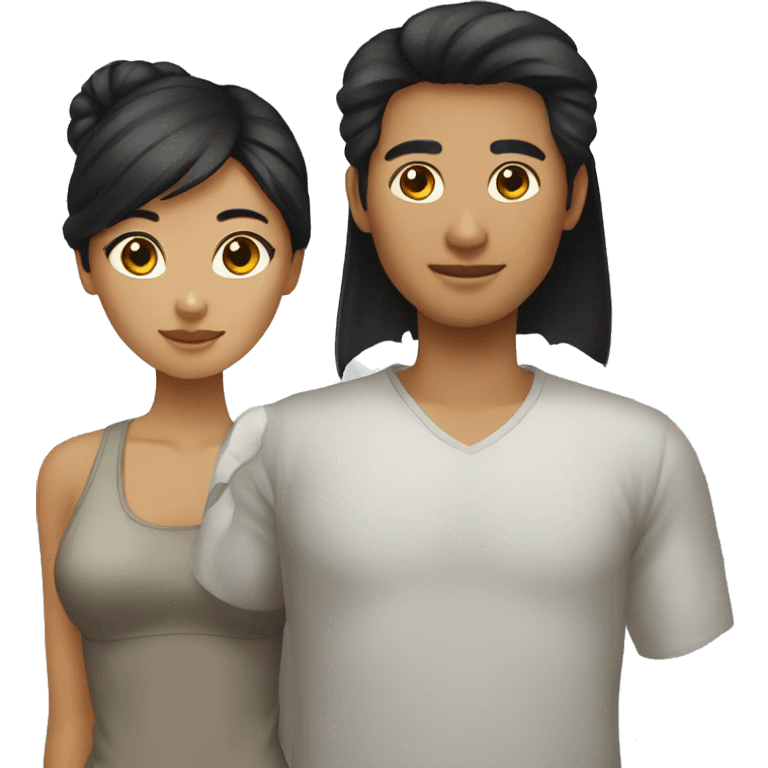 Couple vietnamien noire emoji