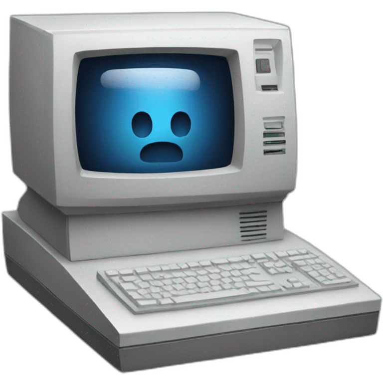 big computer emoji