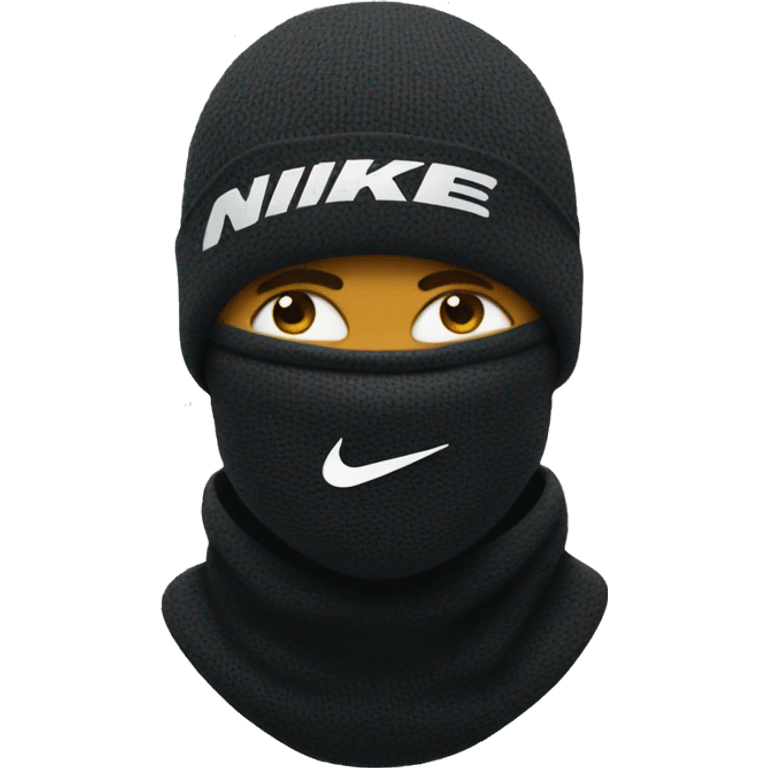 Nike ski mask emoji