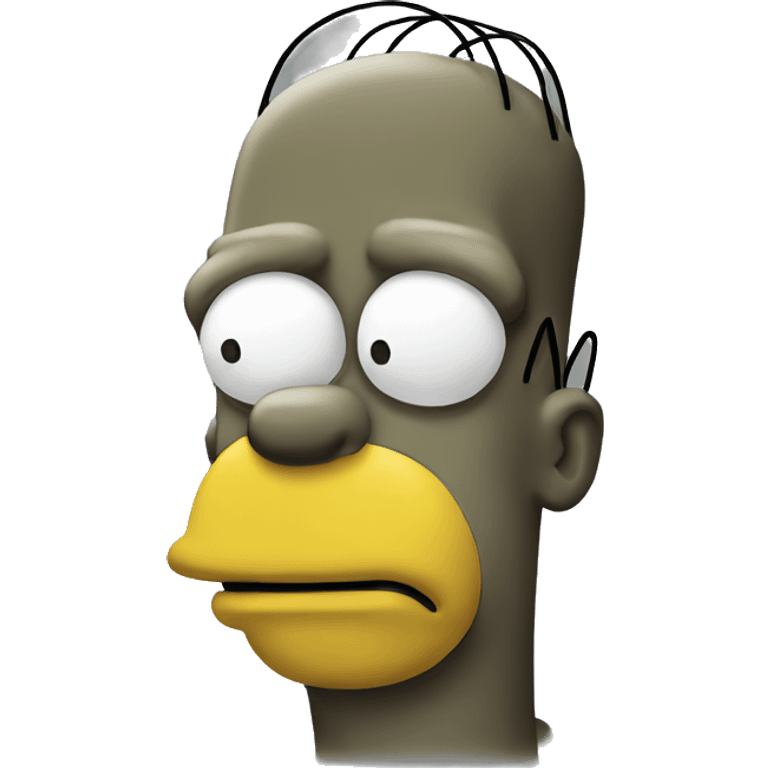 Homer Simpson Homer Simpson emoji