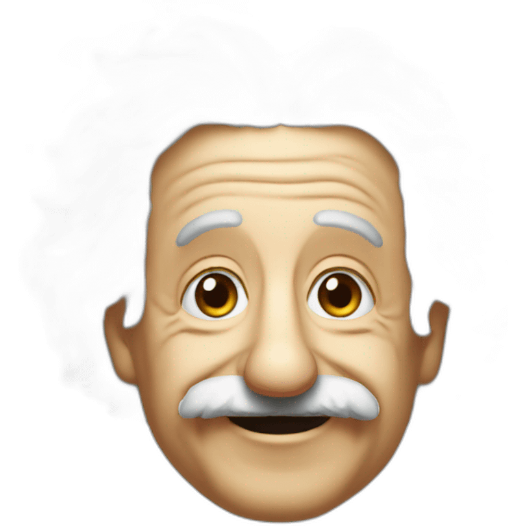 emoji d'albert einstein emoji