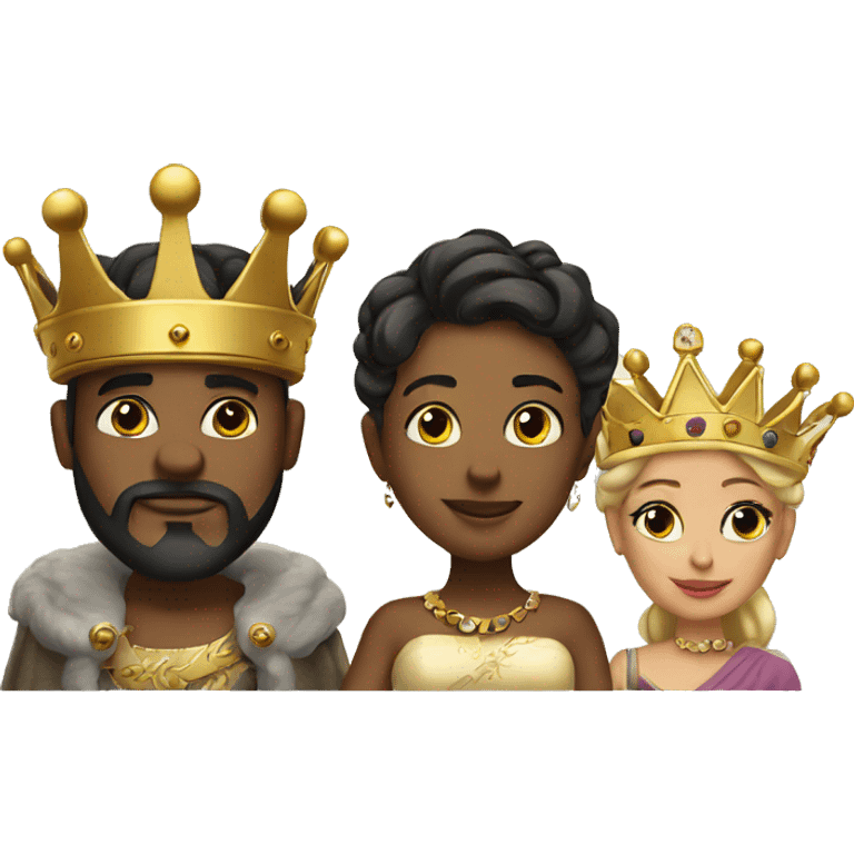 king and queens emoji