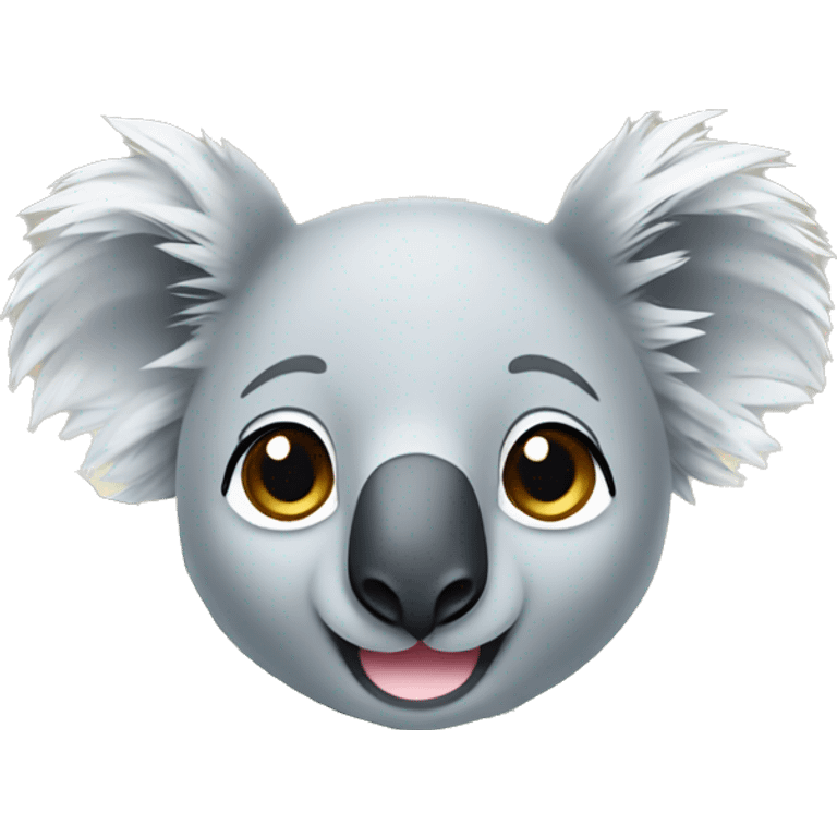 
KOALA IN CHANGE WITH LEAVES emoji