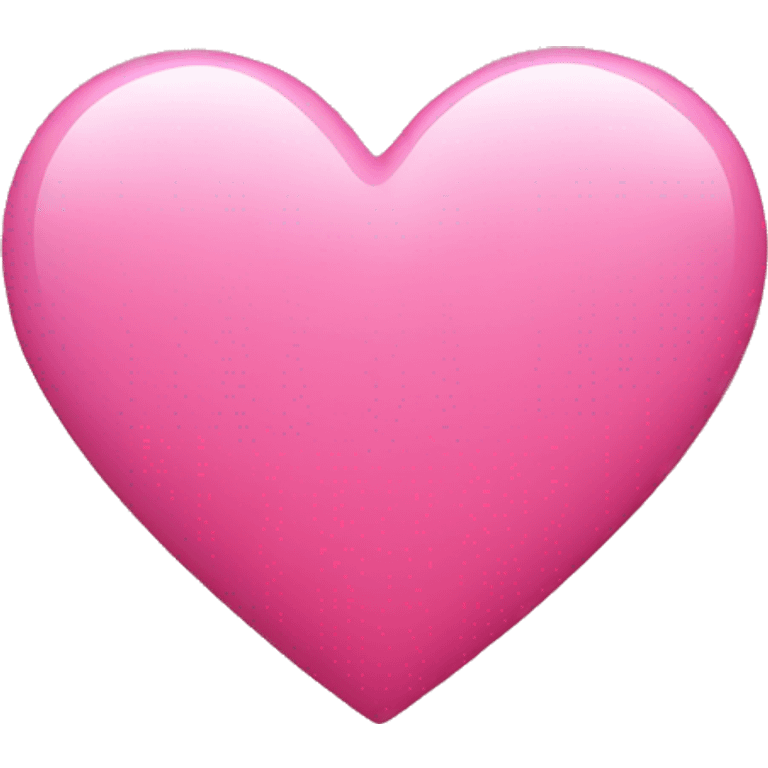 Pink heart  emoji