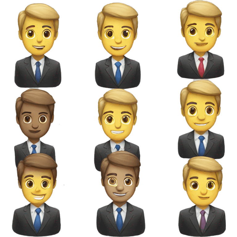 Business professionals  emoji