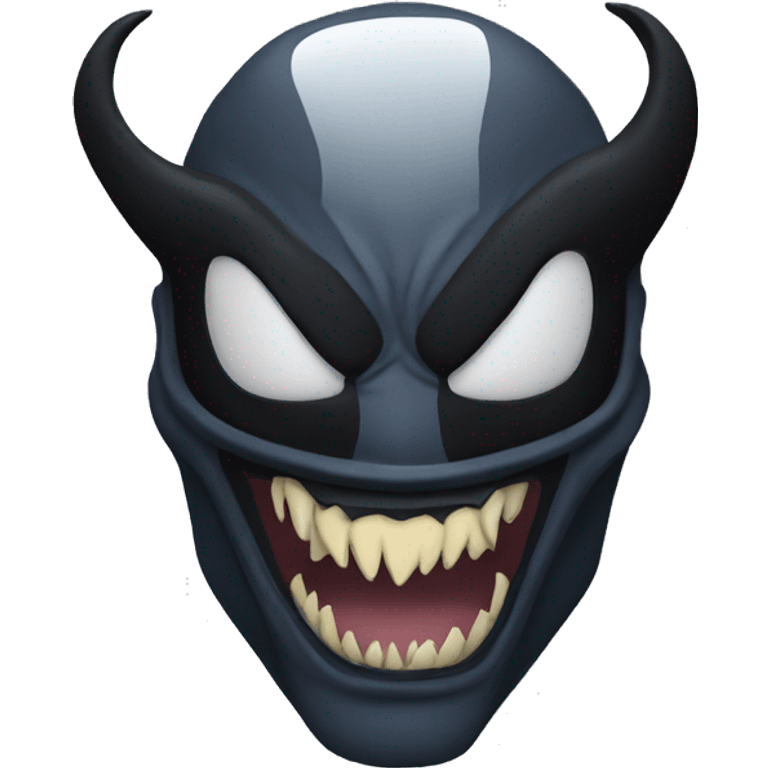 venom mask emoji