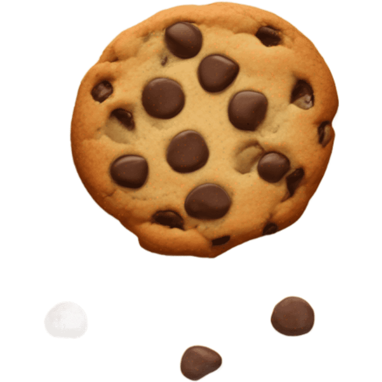 chocolate chip cookie emoji