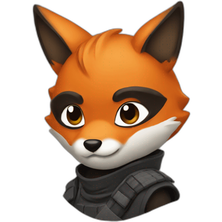 Ninja fox emoji