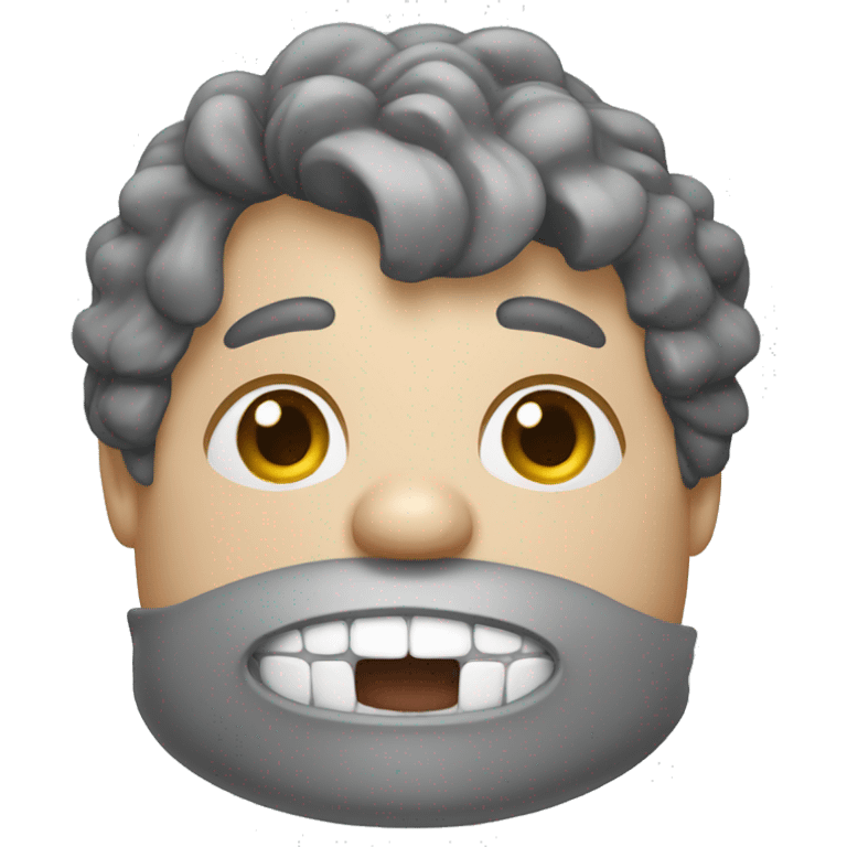 crea un dentista gordito emoji