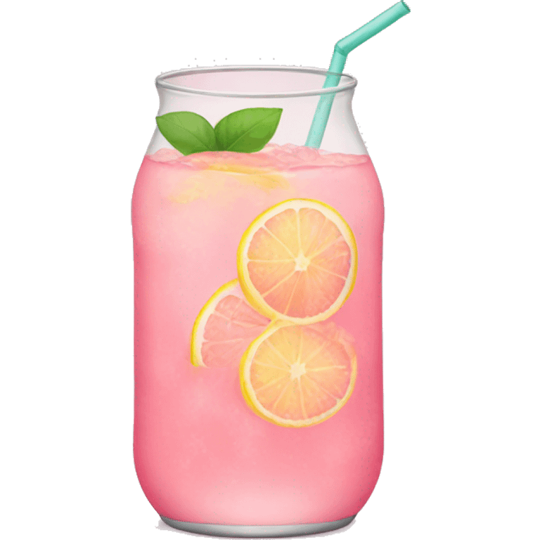 Pink lemonade  emoji