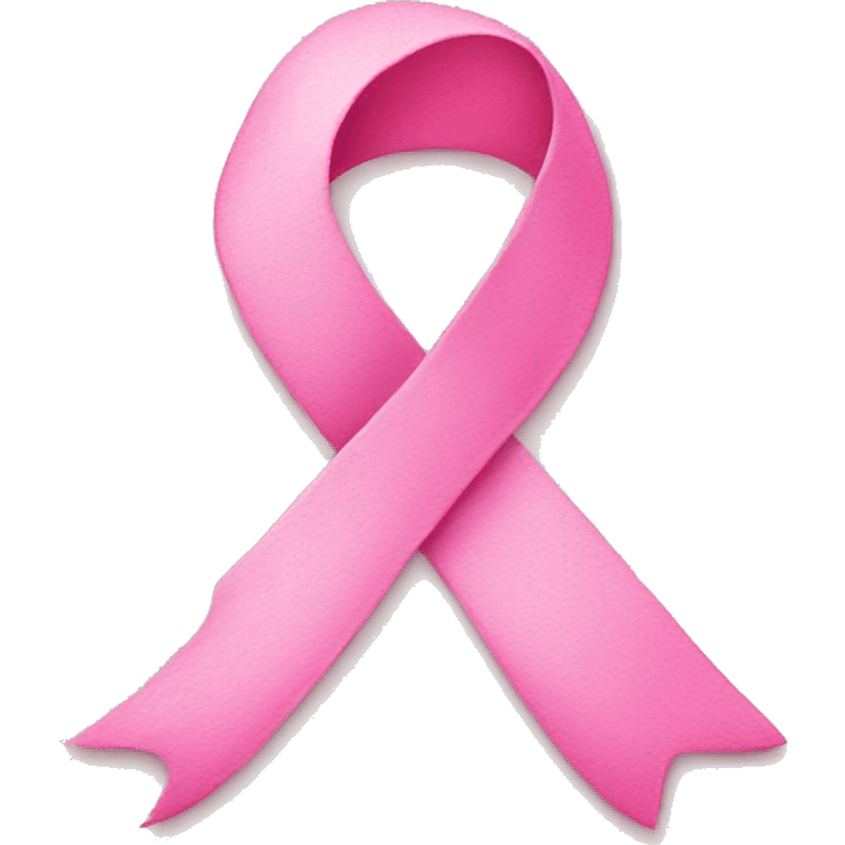 Breast cancer awareness month ribbon emoji