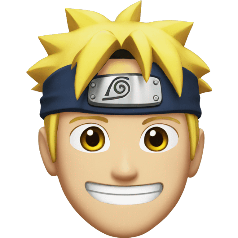 Naruto smiling emoji emoji