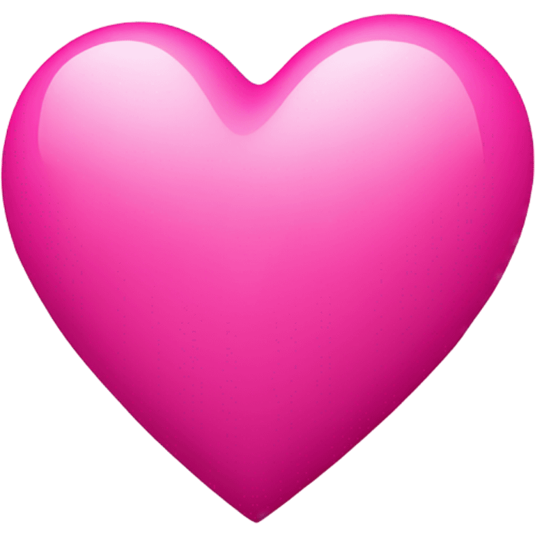 Pink heart emoji