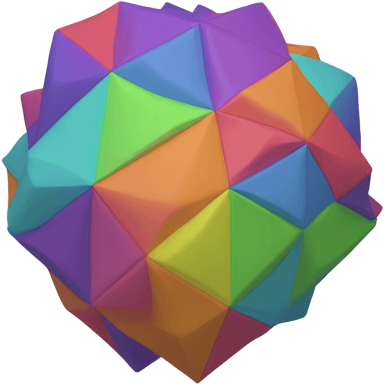 Icosahedron emoji