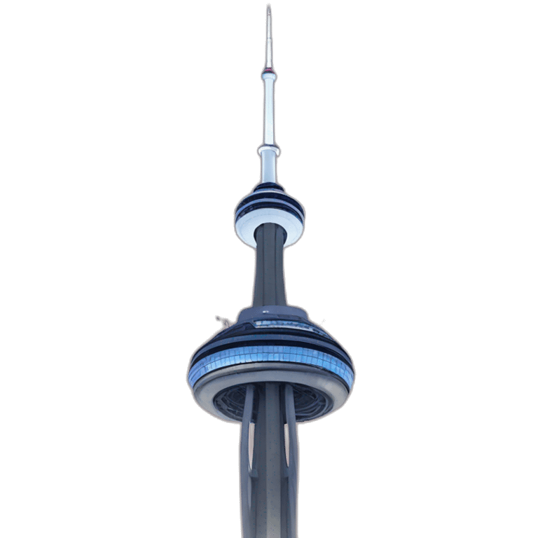 CN tower closeup emoji