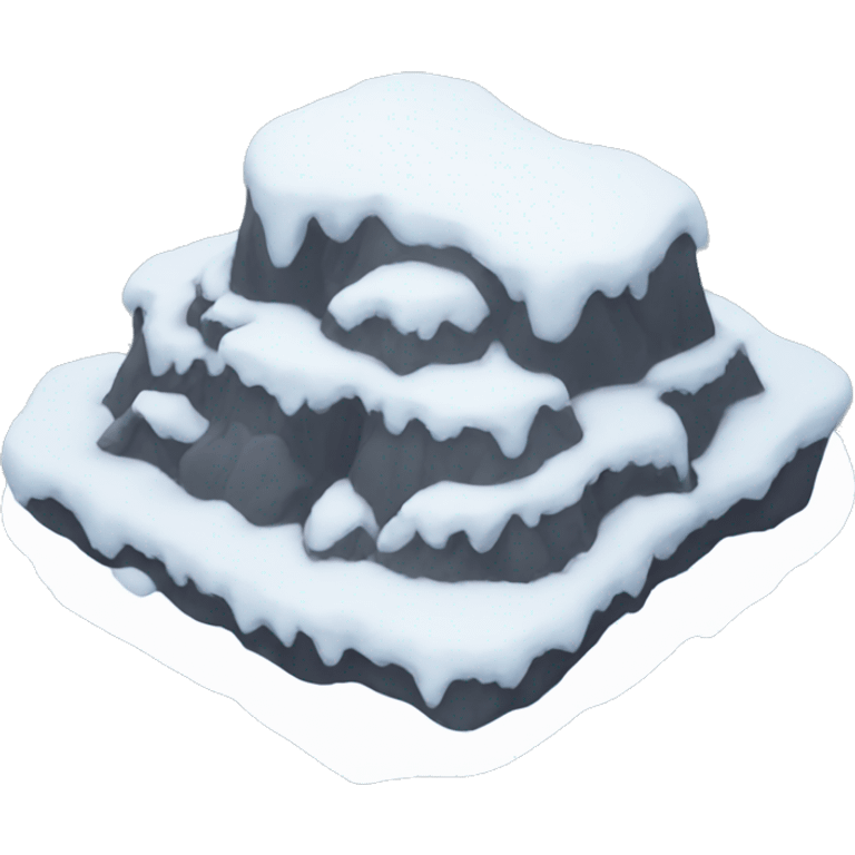 snow ground emoji