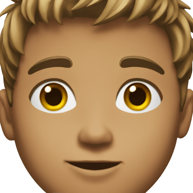 A young guy emoji