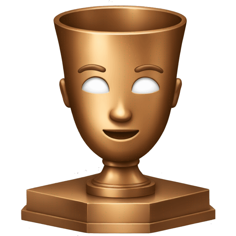 bronze trophy emoji