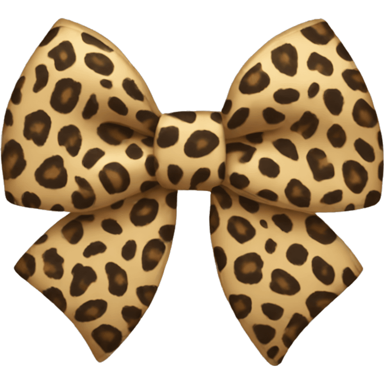 leopard bow emoji