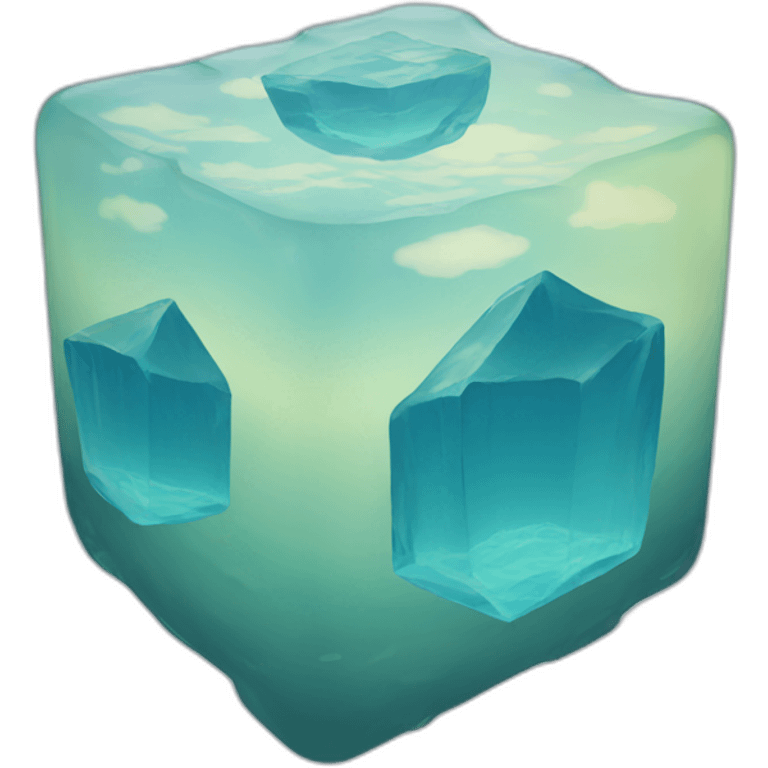 Water cube emoji