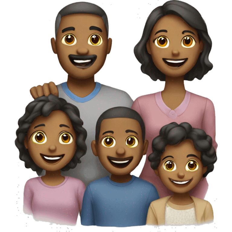 Happy family  emoji