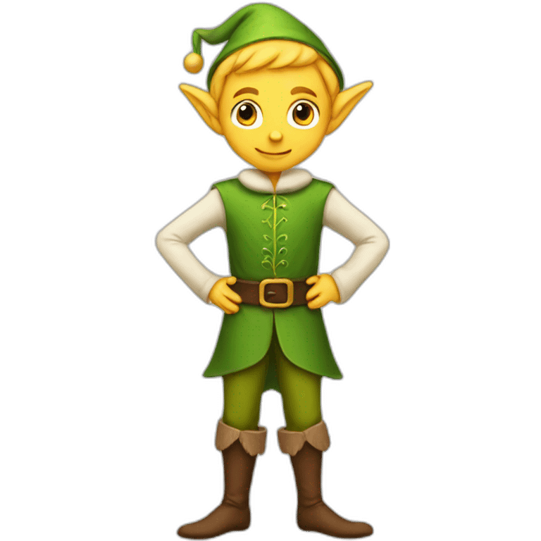 Elf full body emoji